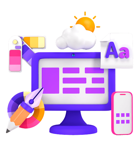 Creative team illustration