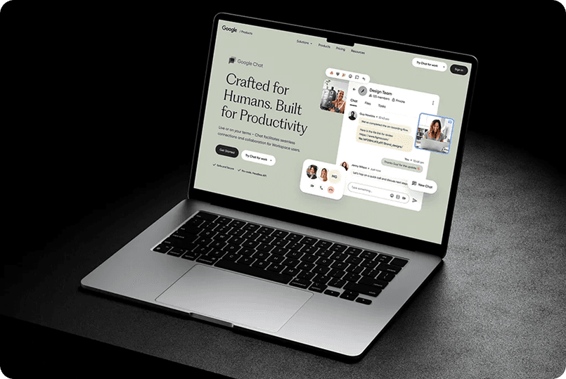 Detailed view of a mobile application UI